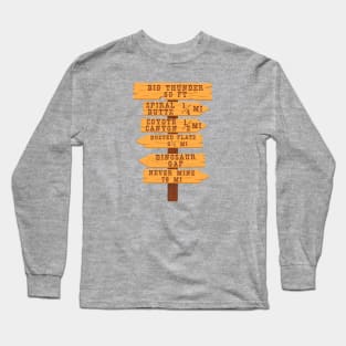 Big Thunder Signs Long Sleeve T-Shirt